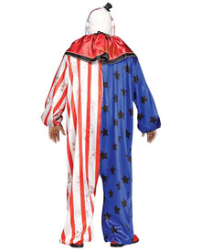 Evil Clown Mens Plus Size Halloween Costume