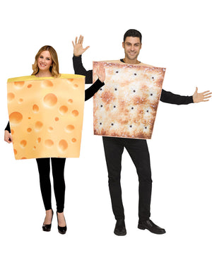 Cheese and Cracker Couple Costume