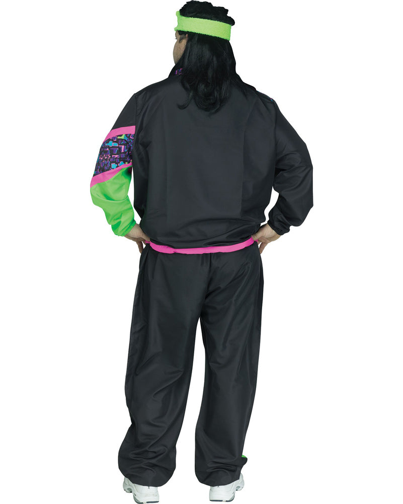 80s Track Suit Plus Size Mens Costume