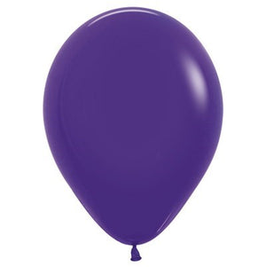 Sempertex 30cm Fashion Purple Violet Latex Balloons 051 100PK Pack of 100
