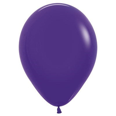 Sempertex 12cm Fashion Purple Violet Latex Balloons 051 Pack of 50