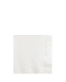 White Beverage Napkins Pack of 50