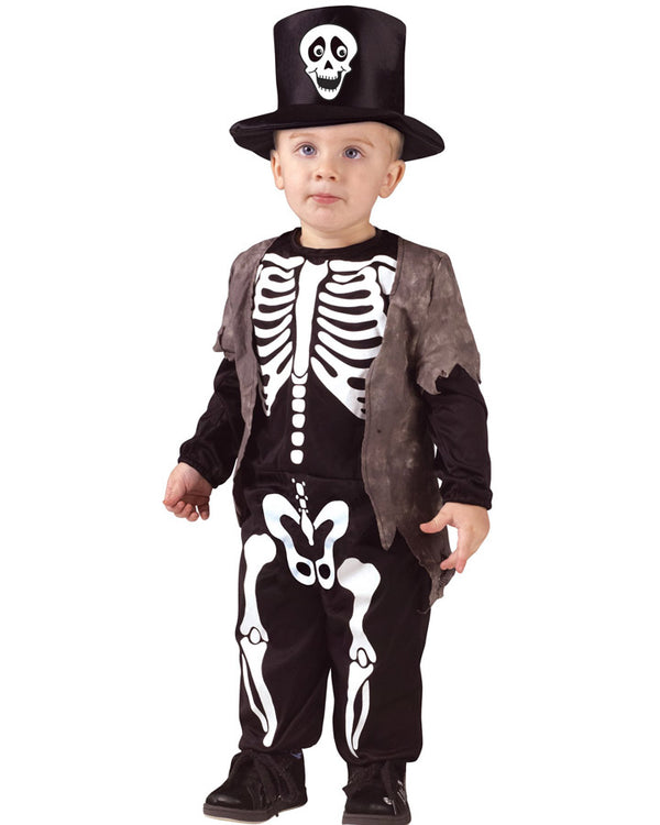 Happy Skeleton Boys Toddler Costume
