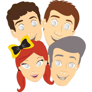 The Wiggles Party Masks Pack of 8