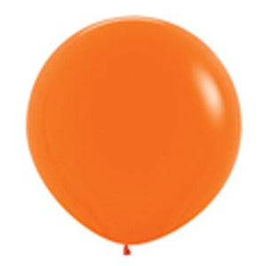 Sempertex 90cm Fashion Orange Latex Balloons 061 2PK Pack of 2