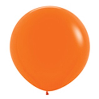 Sempertex 90cm Fashion Orange Latex Balloons 061 2PK Pack of 2
