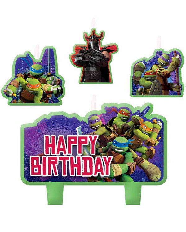 Teenage Mutant Ninja Turtles Candle Set of 4