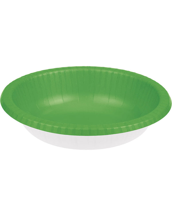 Fresh Lime Paper Bowls 590ml Pack of 20