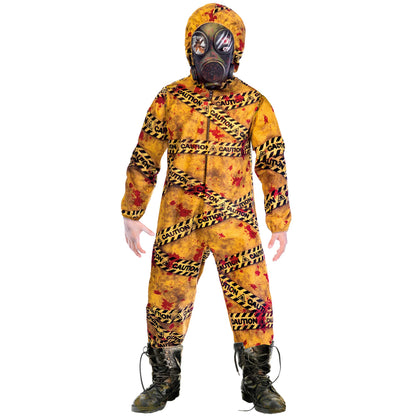 Quarantine Zombie Kids Costume 12-14 Years