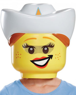 Lego Cowgirl Kids Half Mask