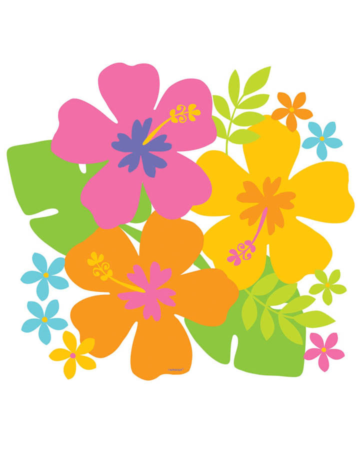 Hibiscus Cutout
