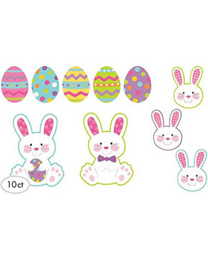 Easter Mini Cutouts Pack of 10