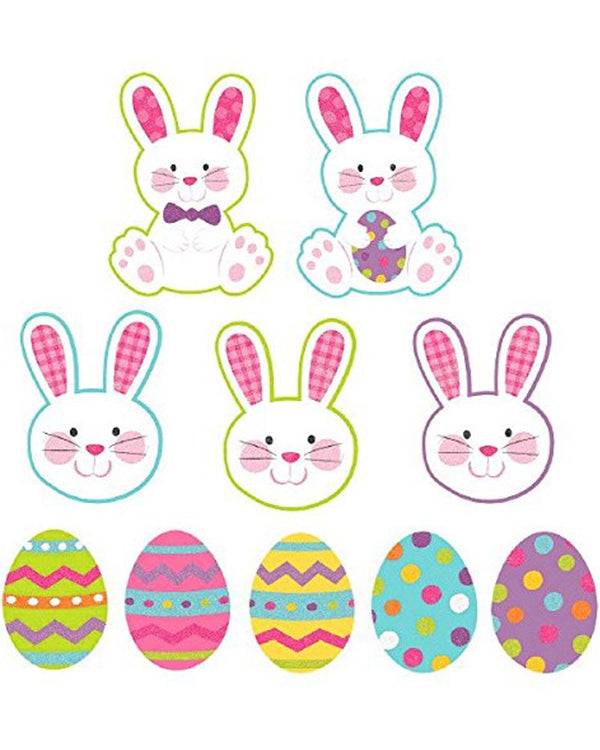Easter Mini Cutouts Pack of 10