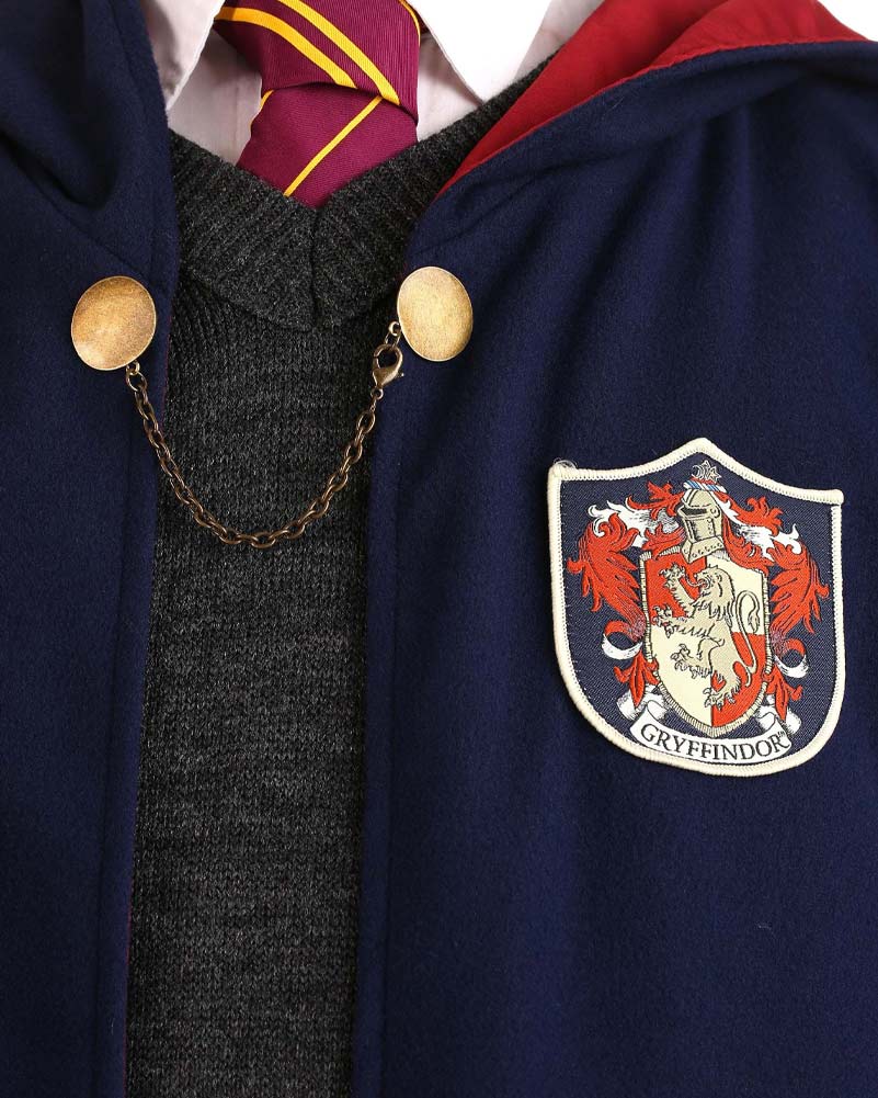 1920s Hogwarts Gryffindor Adult Book Week Costume Robe