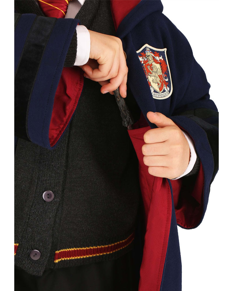 1920s Hogwarts Gryffindor Kids Book Week Costume Robe