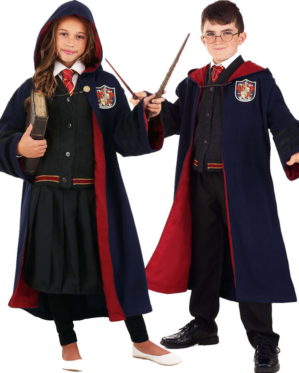 1920s Hogwarts Gryffindor Kids Costume Robe