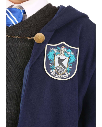 1920s Hogwarts Ravenclaw Kids Book Week Costume Robe