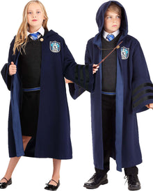 1920s Hogwarts Ravenclaw Kids Costume Robe