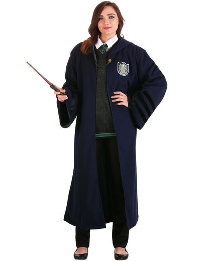 1920s Hogwarts Slytherin Adult Book Week Costume Robe