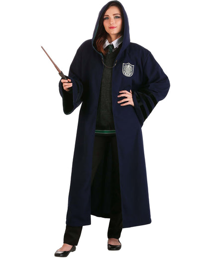 1920s Hogwarts Slytherin Adult Book Week Costume Robe