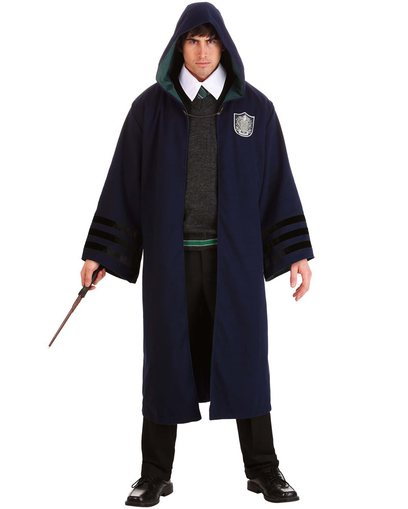 1920s Hogwarts Slytherin Adult Book Week Costume Robe