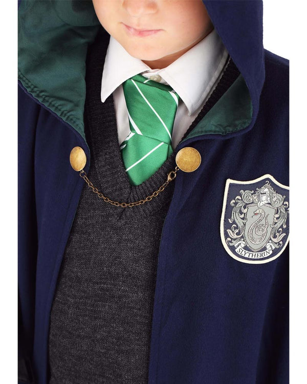 1920s Hogwarts Slytherin Kids Costume Robe