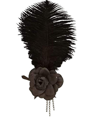 1920s Jazzy Feather Hairclip