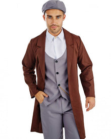 1920s Peaked Cap Gangster Mens Costume