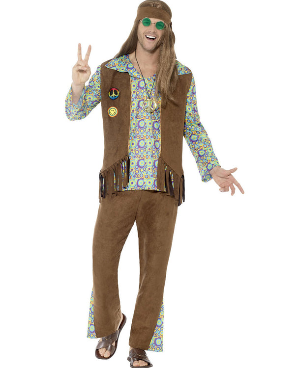 1960s Hippie Mens Costume