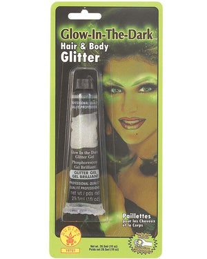 Glow in the Dark Hair and Body Glitter Gel