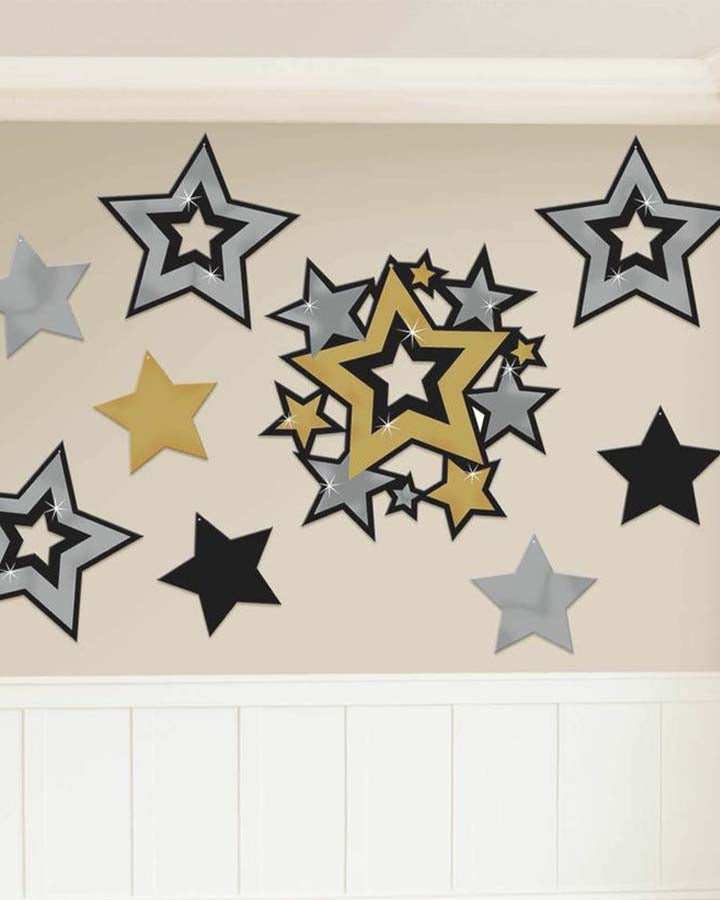 Hollywood Mega Cutout Value Decoration Pack