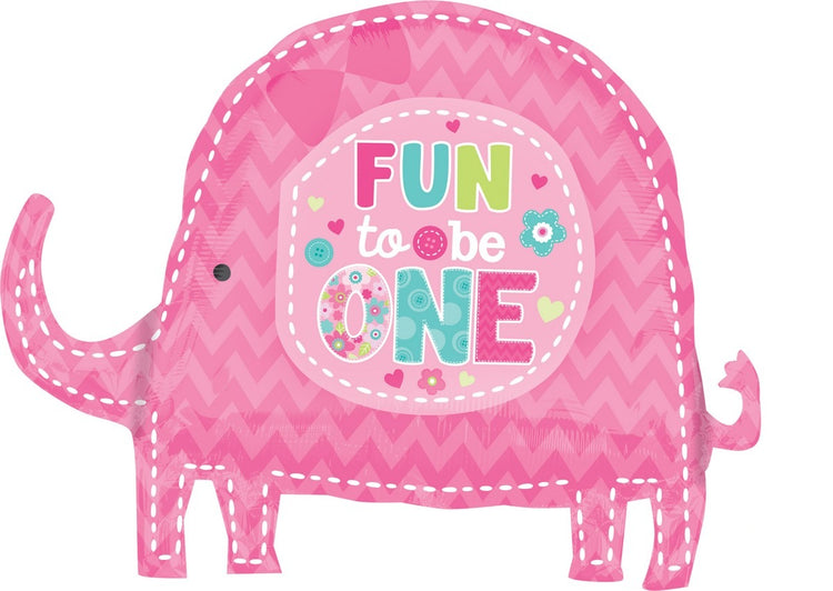 SuperShape XL One Wild Girl Balloon