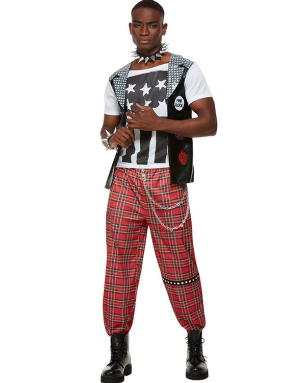 1990s Punk Rocker Mens Costume