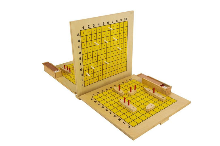 Wooden Giant Ships Game with Carry Bag