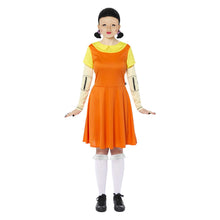 Squid Game Doll Womens Halloween Costume Size 10-12
