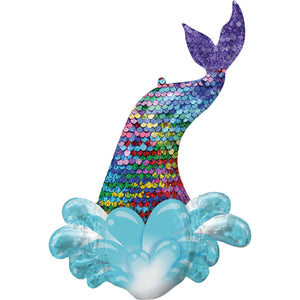 SuperShape Mermaid Sequin Tail Balloon