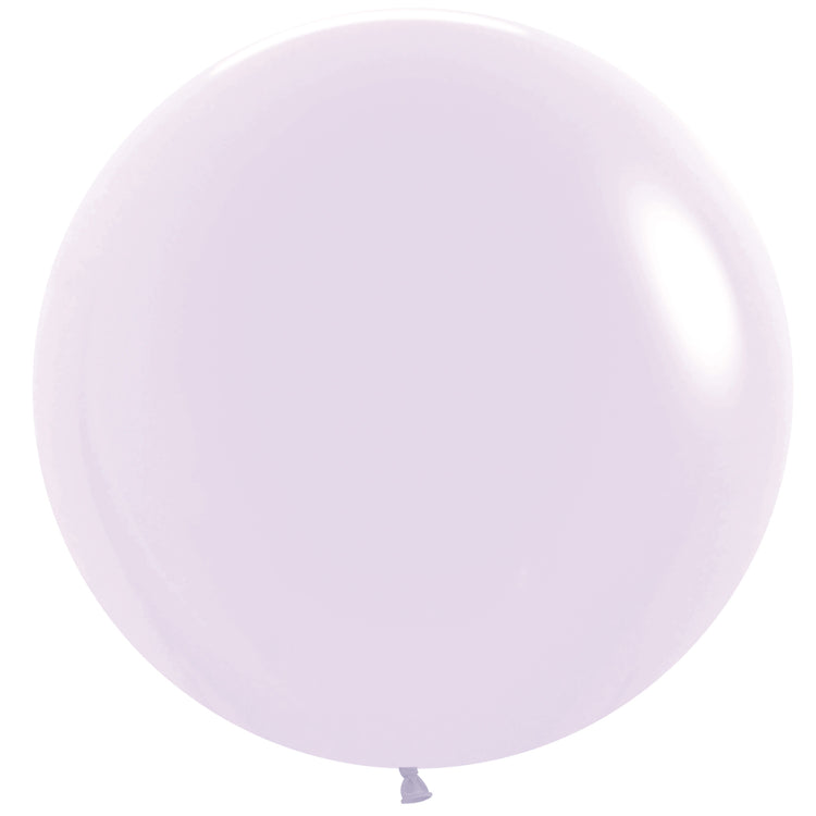 Sempertex 60cm Pastel Matte Lilac Latex Balloons 650 3PK Pack of 3