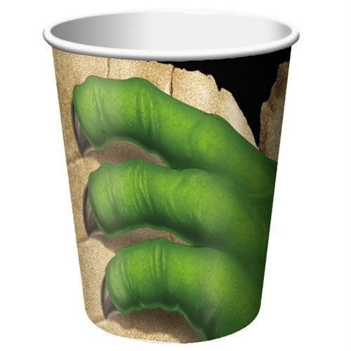 Dinosaur 266ml Party Cups Pack of 8