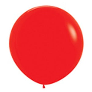 Sempertex 90cm Fashion Red Latex Balloons 015, 2PK Pack of 2