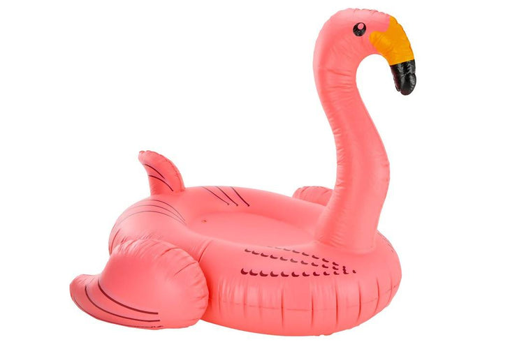 Giant PVC Inflatable Flamingo Pool Toy Float Pink