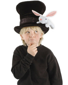 Child Magician Deluxe Hat with Rabbit
