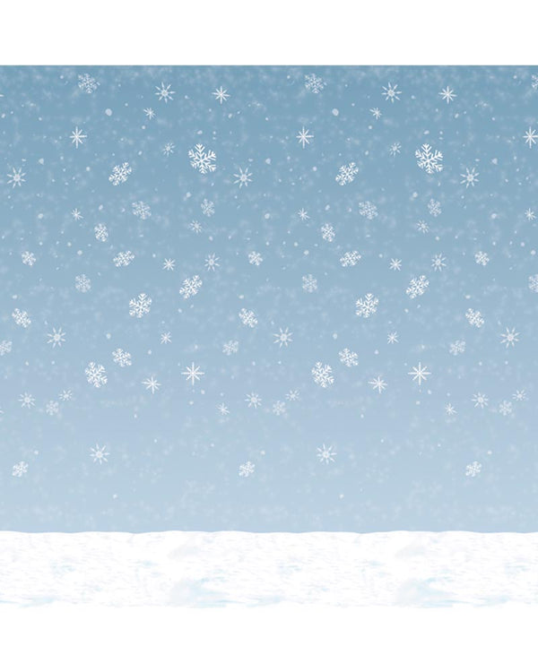 Winter Sky Wall Backdrop
