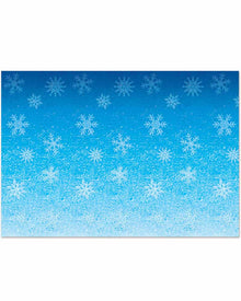 Snowflakes with Blue Backdrop 9m