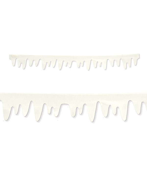Christmas Fabric Icicle Decorations Pack of 2