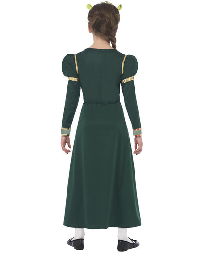 Shrek Princess Fiona Girls Costume