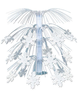 Christmas Snowflake Cascade Table Centrepiece