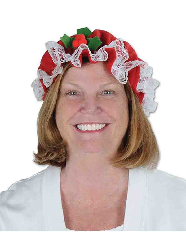 Christmas Mrs Claus Hat