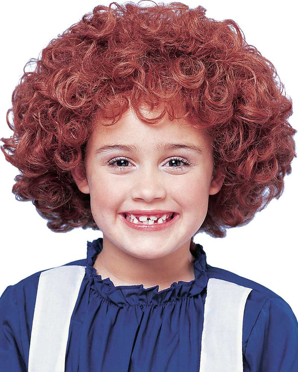 Natural Red Orphan Kids Wig