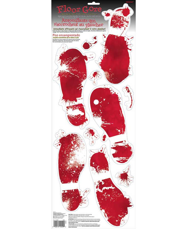 Gore Floor Bloody Foot Prints