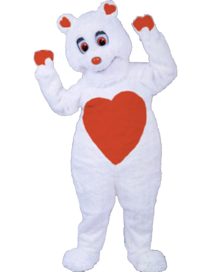 Valentine Bear Professional Mascot Costume